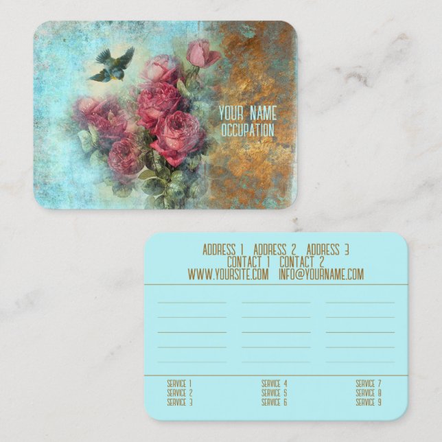 D'APPEL JOY - CARTE DE VISITE (Devant / Derrière)