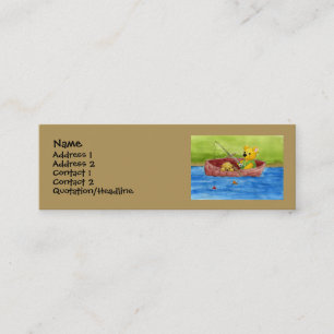 D'appel Pêche avec la carte de profil de papa