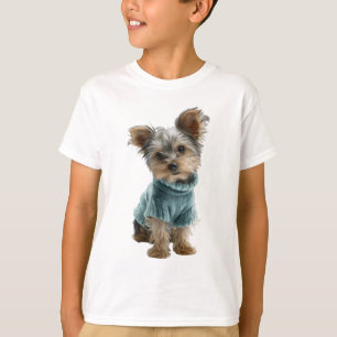 Dapper Blue Sweater Puppy Kids