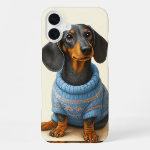 Dapper Dachshund  iPhone 16 Plus Case