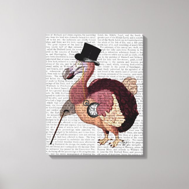 Dapper Dodo Canvas Print (Front)