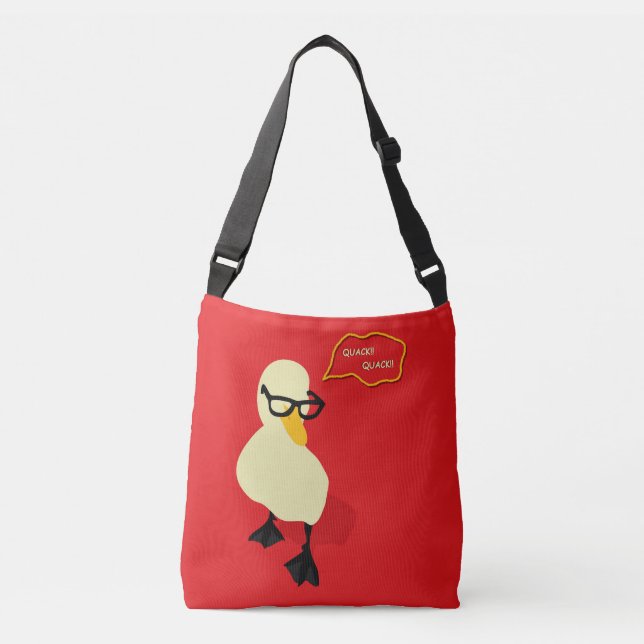 Dapper Duck Crossbody Bag (Front)