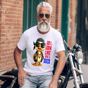 Dapper Duck Donning Shades and Bandana T-Shirt