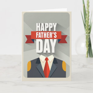 Dapper Fathers Day Tie Card