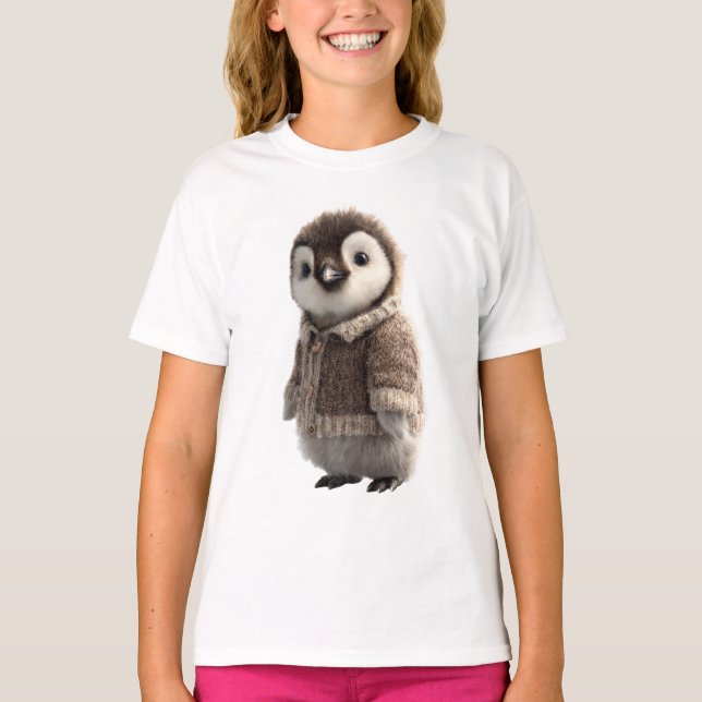 Dapper Little Penguin Sweater Chick Kids (Front)