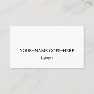 Dapper Professional Business Card