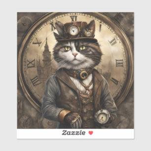  Dapper Steampunk Calico Cat