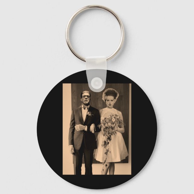 Dapper Wedding Day - Monster Halloween Performance Keychain (Front)