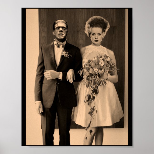 Dapper Wedding Day - Monster Halloween Performance Poster (Front)