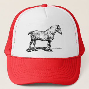 Dappled Draught   Horse Cap
