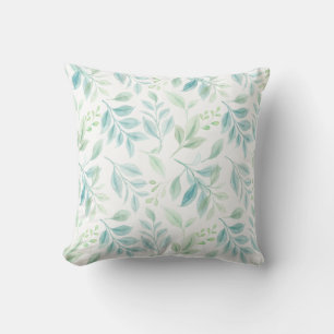 Dappled Floral Sunshine Throw Pillow