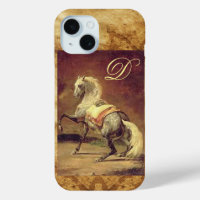 DAPPLED GREY HORSE MONOGRAM