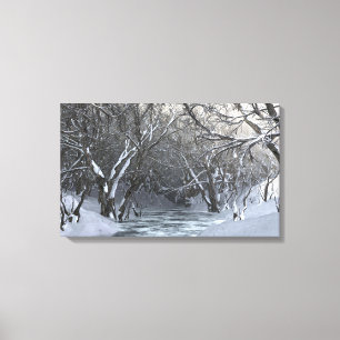 Dapplewood (Winter) Canvas Print