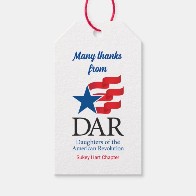 DAR Gift Tags (Front)