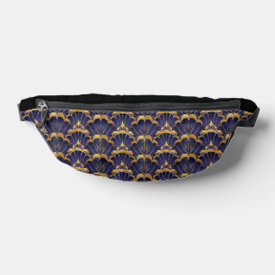 DARBE PURPLE & OR ART DECO MOTIFS