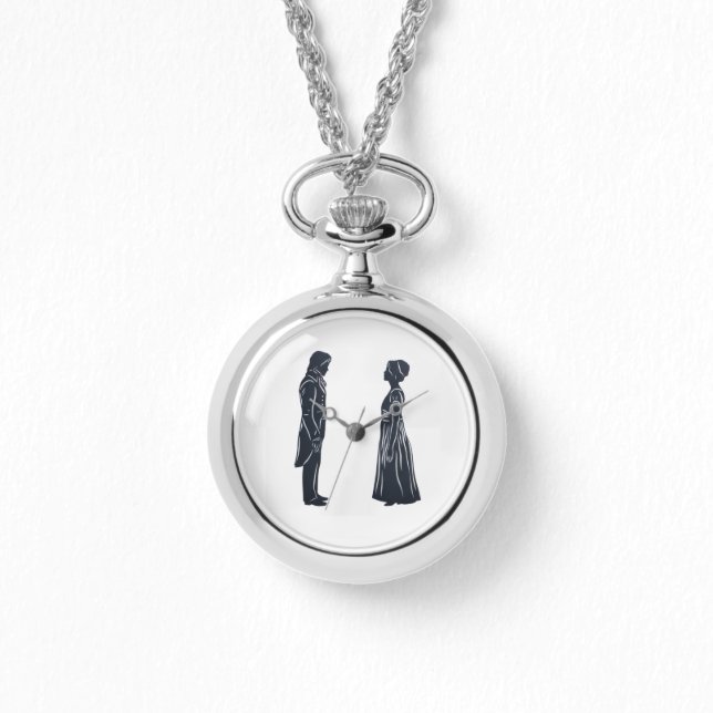 Darcy and Elizabeth Silhouette Watch (Front)