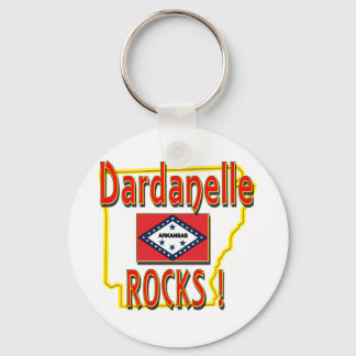 Dardanelle Rocks ! (red) Keychain