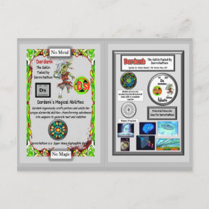 Dardank Presents Darmstadtium Trading Card