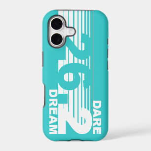 Dare 2 Dream - 26.2 Marathon iPhone 5 Case - Teal