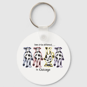 DARE-CHICAGO KEYCHAIN