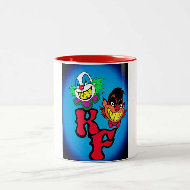 Dare Devil Ralph & Loony Ben Two-Tone Coffee Mug (Center)