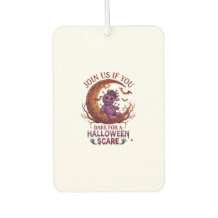 Dare Halloween Scare Purple Voodoo Doll Crescent M Air Freshener