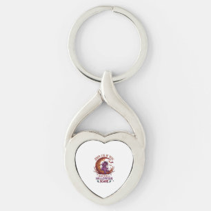 Dare Halloween Scare Purple Voodoo Doll Crescent M Keychain