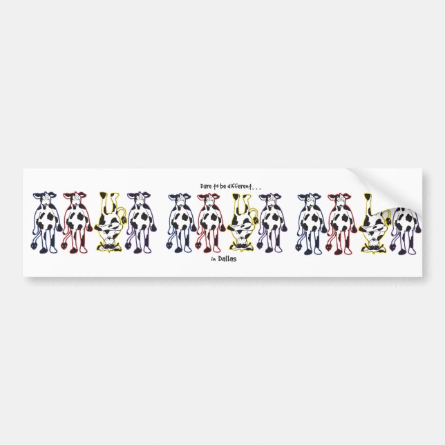 Dare-in-Dalls Bumper Sticker (Front)