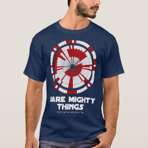 Dare Mighty Things Perseverance Mars Rover Landing T-Shirt