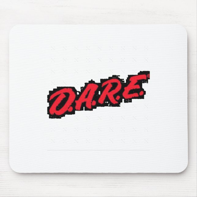 Dare Sticker  Mouse Pad (Front)