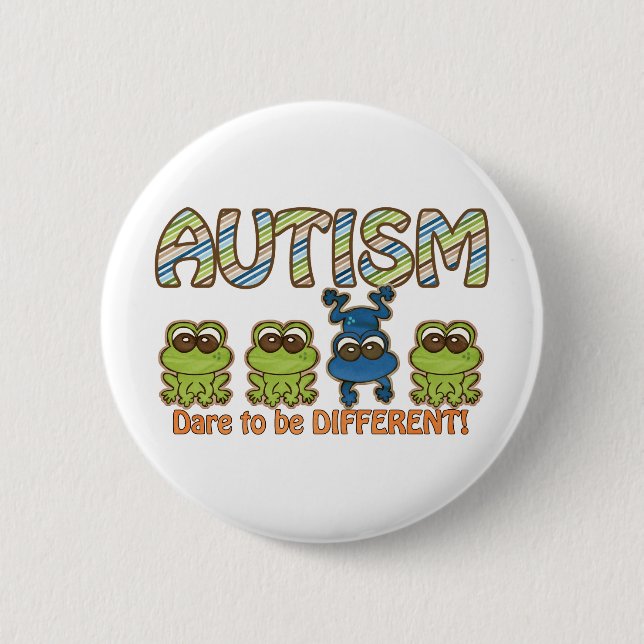 Dare to be Different 2 Inch Round Button (Front)