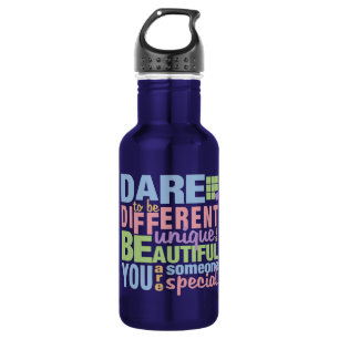 Dare To Be Different - choose colour 532 Ml Water Bottle