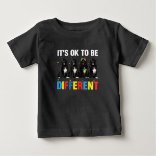 Dare To Be Different Funny Newfie Cute Newfie Baby T-Shirt