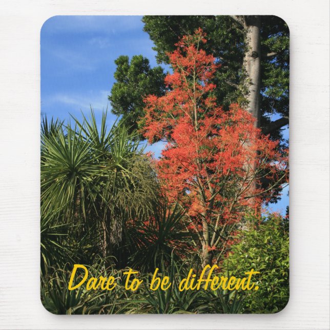 Dare to be Different - Show off your true colours Mouse Pad (Front)