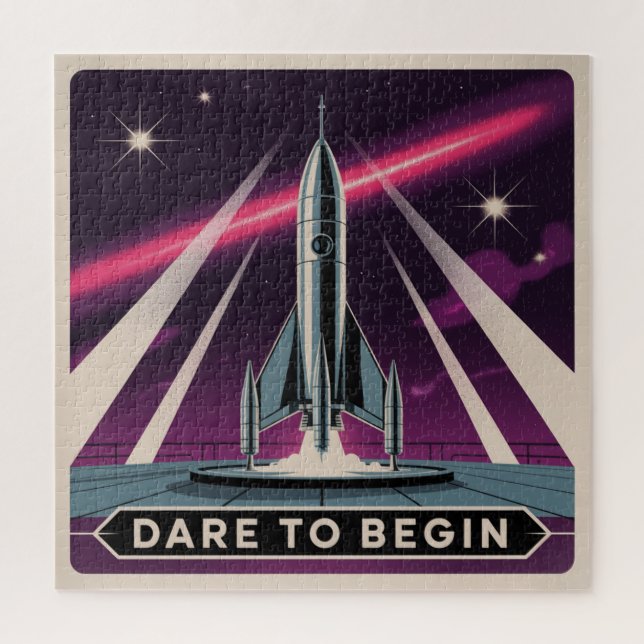 Dare To Begin Jigsaw Puzzle (Vertical)