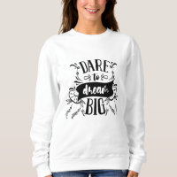 Dare To Dream Big Motivational Typography Quote