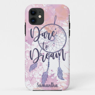 Dare to Dream Watercolor Dreamcatcher - GLS iPhone 11 Case