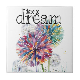 Dare to Dream, Wishes, Sml (4.25" x 4.25") Tile