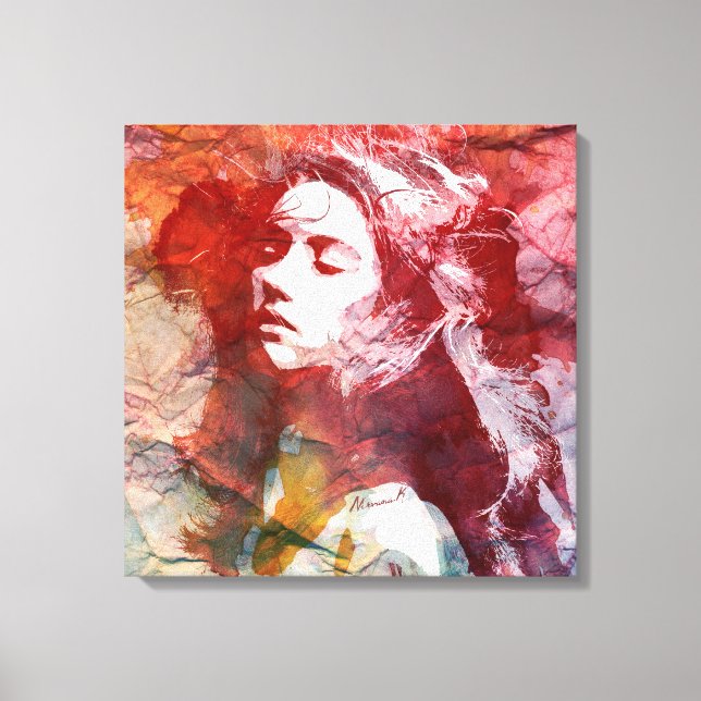 Dare To Love Canvas Print (Front)