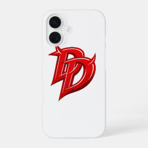 Daredevil inspired logo iPhone 16 case