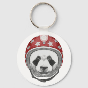 Daredevil Panda Keychain