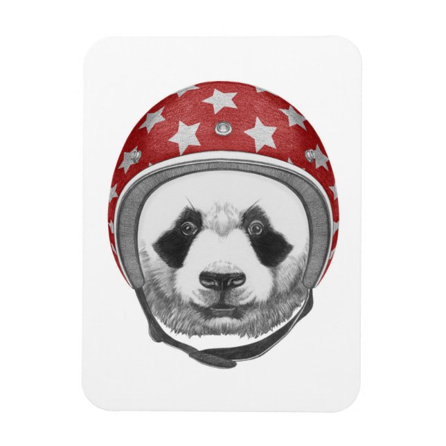Daredevil Panda Magnet (Vertical)