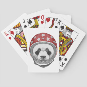 Daredevil Panda Playing Cards