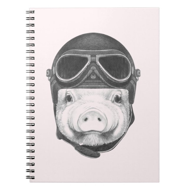 Daredevil Pig Notebook (Front)