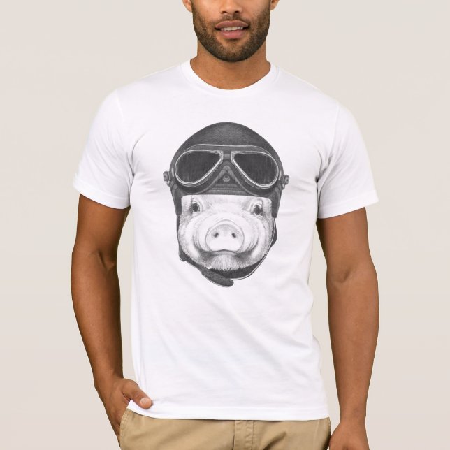 Daredevil Pig T-Shirt (Front)