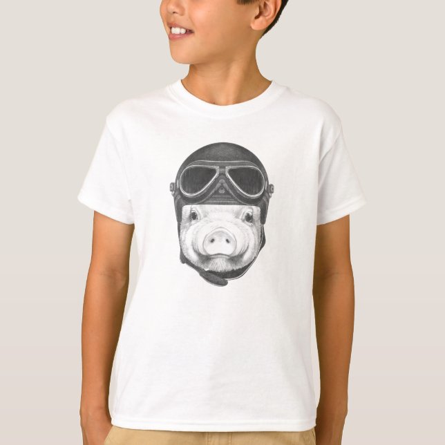 Daredevil Pig T-Shirt (Front)