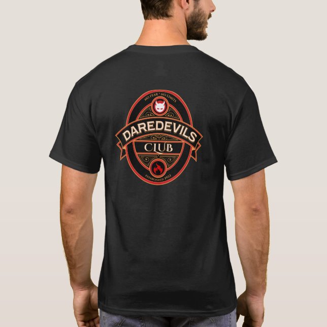 DareDevils Club série 4 T-shirt (Dos)