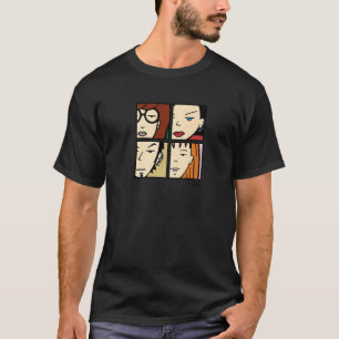 Daria Character Grid T-Shirt