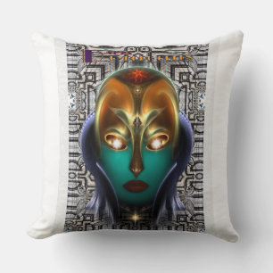 Daria Cyborg oreiller à lancer Queen Tech