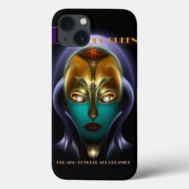 Daria Cyborg Queen iPad Case (Back)